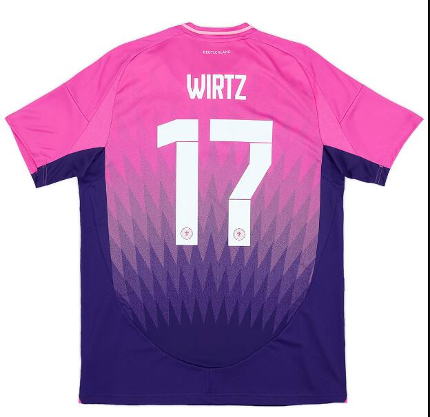 (image for) WIRTZ #17 Germany Away Jersey Euro 2024